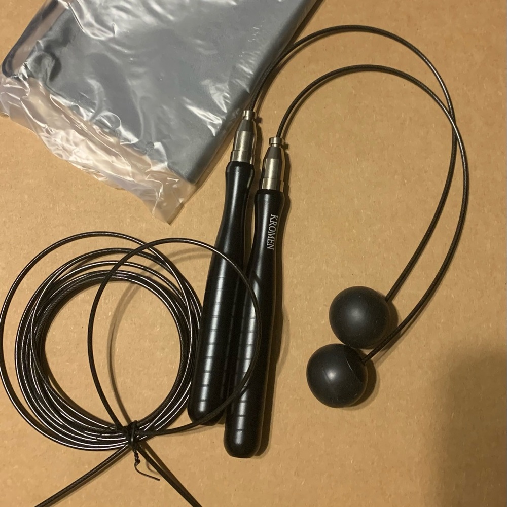 Kromen Jump Rope, Ropeless Jump Rope, Adjustable Length - Picture 2 of 6
